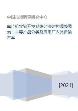 单片机实验开发系统经济结构调整图表 主要产品分类及应用厂内外运输方案